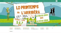 Desktop Screenshot of loprimtempsdelarribera.com